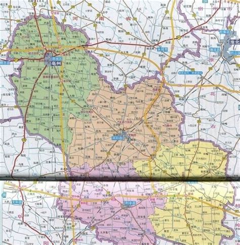 安徽亳州市地图全图下载-亳州地图高清版大图全新版-含行政区划 - 极光下载站