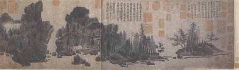 浮玉山居图图片
