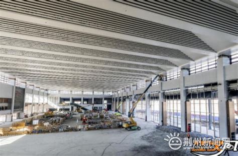 荆州火车站北站房即将进入主体施工阶段