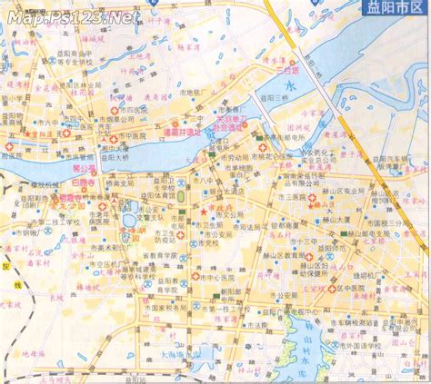 益阳市地图 - 益阳市卫星地图 - 益阳市高清航拍地图