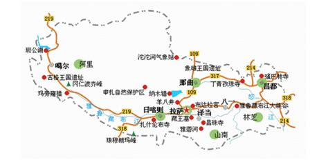 拉萨地图全图图片