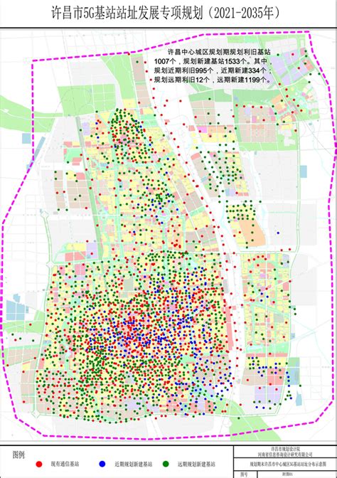 《许昌市5G基站建设发展专项规划》批前公示