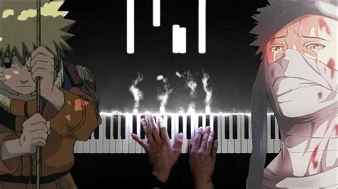 动漫《火影忍者》熟悉的bgm纯音乐插曲《悲伤和忧愁》钢琴弹奏，火影迷的悲伤！