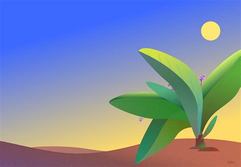 沙漠绿洲|插画|概念设定|Eden艺丹 - 原创作品 - 站酷 (ZCOOL)