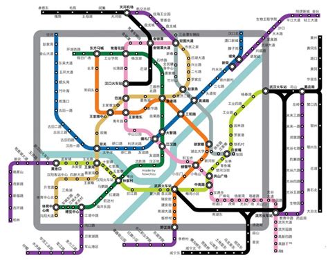 武汉地铁6号线最新线路图- 武汉本地宝