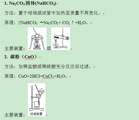 最经典50个“除杂”实验_化学自习室（没有学不到的高中化学知识！）