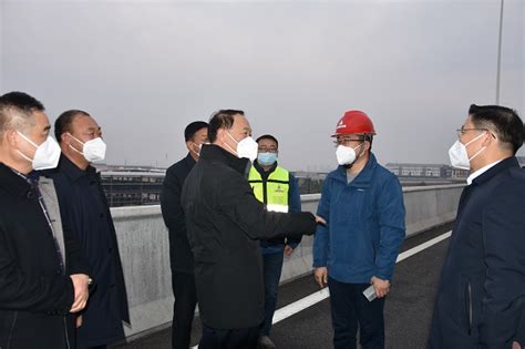 六安市委书记叶露中赴路桥集团G312快速化改造工程调研指导
