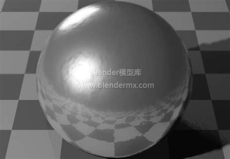 锻打白银,blender材质球纹理贴图下载-Blender3D模型库
