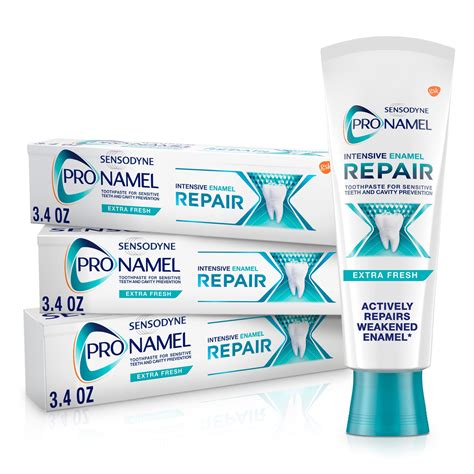 Sensodyne Pronamel Intensive Enamel Repair Sensitive Toothpaste, Extra ...