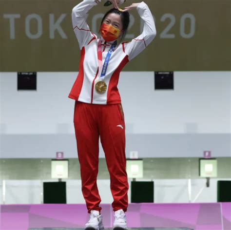奥运冠军杨倩（女子10米气步枪）中国2020东京奥运会第1枚奥运 ...