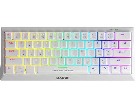 Marvo геймърска клавиатура Gaming Mechanical keyboard 61 keys TKL ...