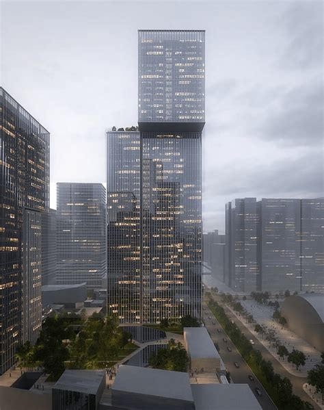 深圳“后海总部基地”那些正在和将要建的新项目介绍！_建筑_@ennead_地块