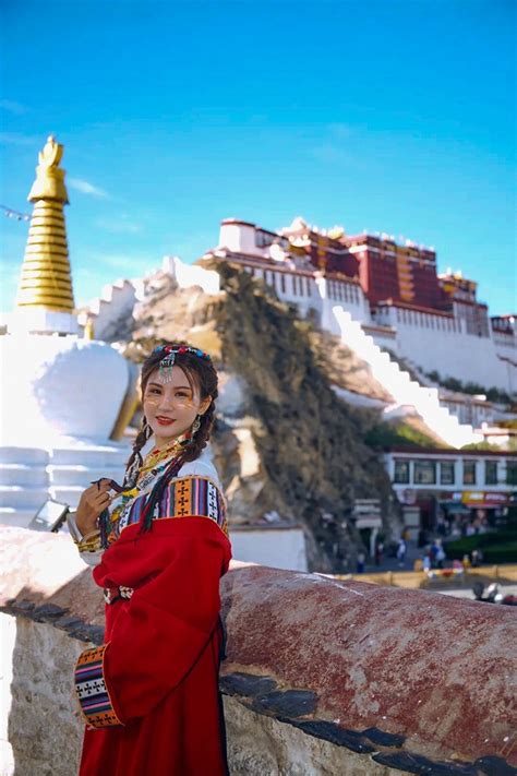 【高清图】布达拉宫--藏服人像写真3-中关村在线摄影论坛
