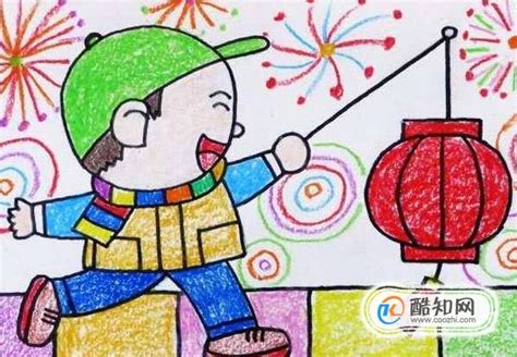 元旦的儿童画-真快乐商城