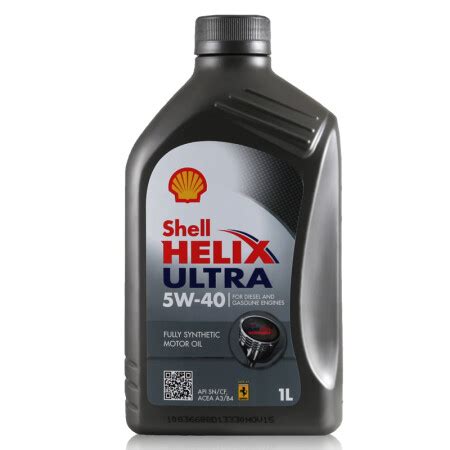【壳牌5W-40(全球购)】壳牌（Shell）全合成机油 超凡灰喜力Helix Ultra 5W-40 灰壳A3/B4 SN 1L 德国原装 ...