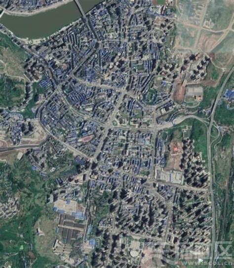 达州最新卫星地图2019版 - 城市论坛 - 天府社区