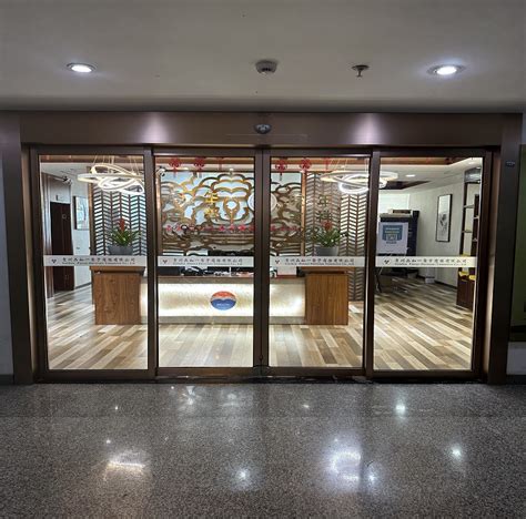 厂家直销松下150型电子感应门 玻璃电动平移门 办公室酒店可定制-阿里巴巴