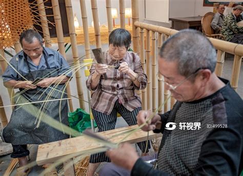 南充高坪：竹编产业带动百姓增收 图片 | 轩视界
