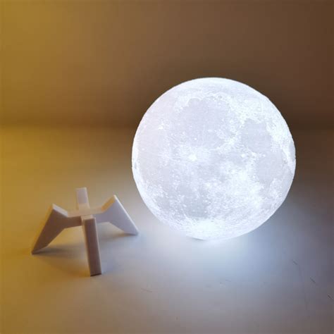 创意礼物_3d打印月球灯创意礼物灯触控月亮小夜灯拍拍 厂家直销 - 阿里巴巴