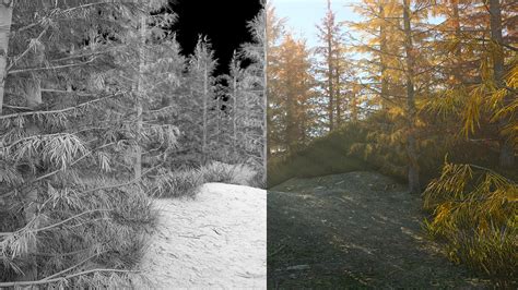 C4D 写实森林OC渲染|三维|场景|点原视觉 - 原创作品 - 站酷 (ZCOOL)