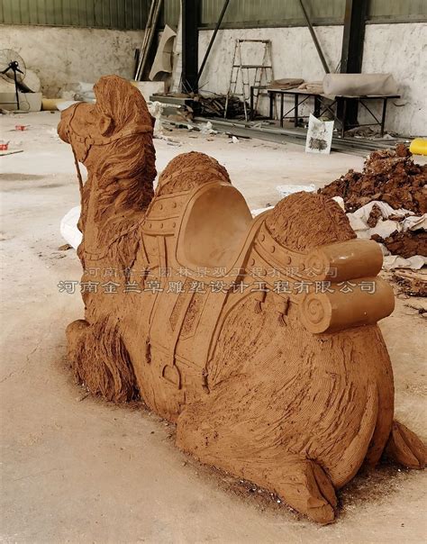 骆驼雕塑定制（图）|纯艺术|雕塑|雕塑厂家_原创作品-站酷ZCOOL