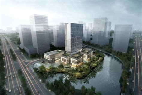 宁波市鄞州南部商务区门户区设计方案/ amphibianArc-设计竞赛|设计方案-专筑网