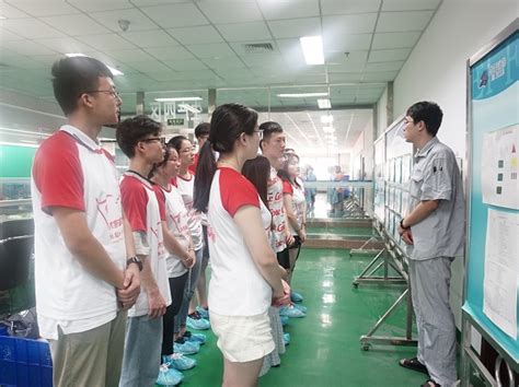 物电学院赴蚌埠四十一研究所实践调研团队实践活动火热进行-物理与电子信息学院