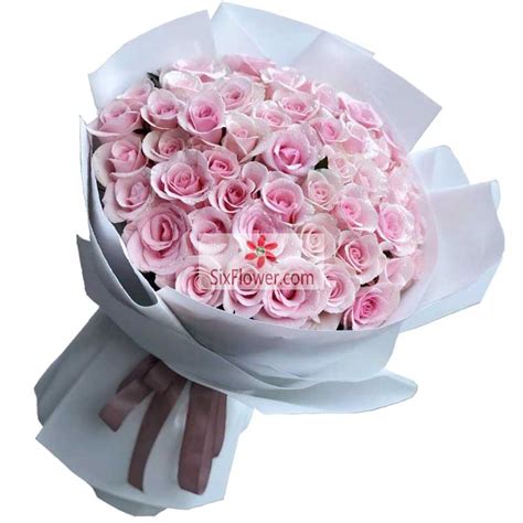 19朵红玫瑰，最甜蜜的爱人 - 六朵花