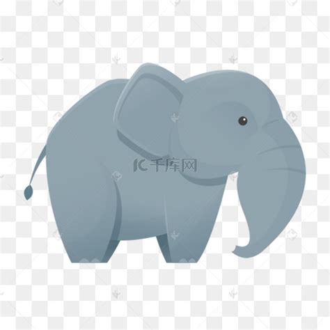 大象吃饭卡通图片-大象吃饭卡通图片素材免费下载-千库网