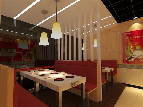 餐饮空间3D模型下载_现代餐饮空间3D模型下载_ID108817,VR渲染器_智鸥网-原一米八3d模型网，专业的3D素材库