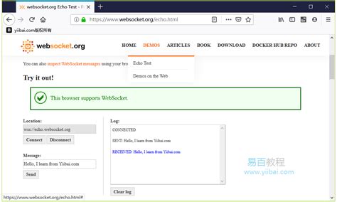 WebSocket打开连接 - Websocket教程™