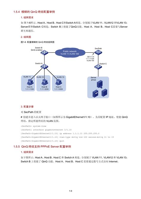 VLAN配置------两台交换机全access接口通信配置_两台交换机access接口互联-CSDN博客