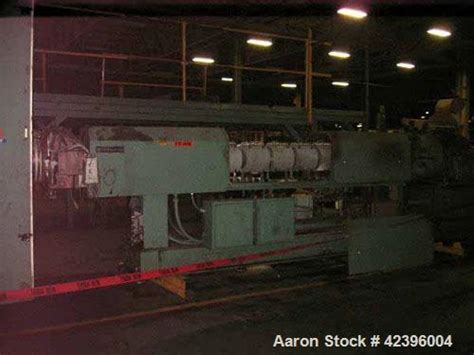 Used- 6" Sterling sheet line consisting of; 6"Ste