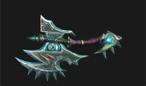 魔兽世界：6把可幻化的最帅双手斧，第一名号称“天价”武器！_东方体育