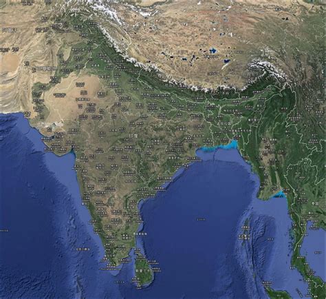 印度地图|华译网翻译公司提供专业翻译服务