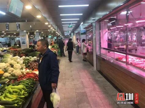 朝阳肉菜市场（深圳 盐田）-中科深信智慧农贸批发市场数字化平台