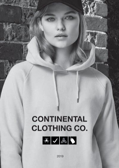 Continental Clothing Katalog