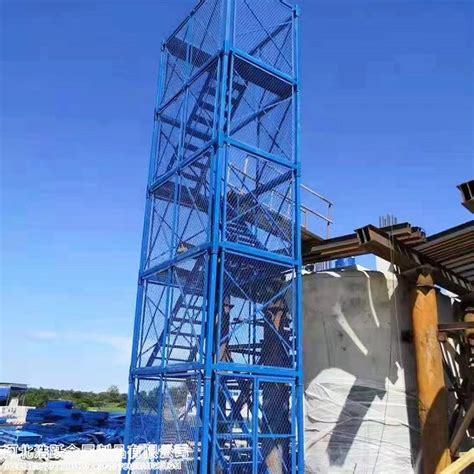 玻璃钢安全护笼爬梯 地坑场外施工绝缘防护梯子消防检修爬梯护笼-阿里巴巴