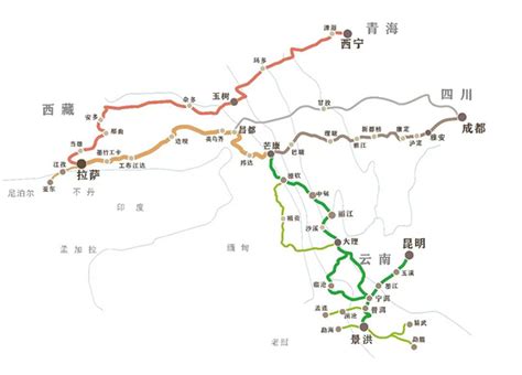 【图文解说】云南普洱茶的各大茶山地区地图（值得收藏）！_产区