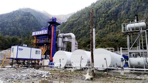 山推JLB1500型沥青设备进驻西藏林芝_工程机械企业动态_工程机械新闻资讯_工程机械在线