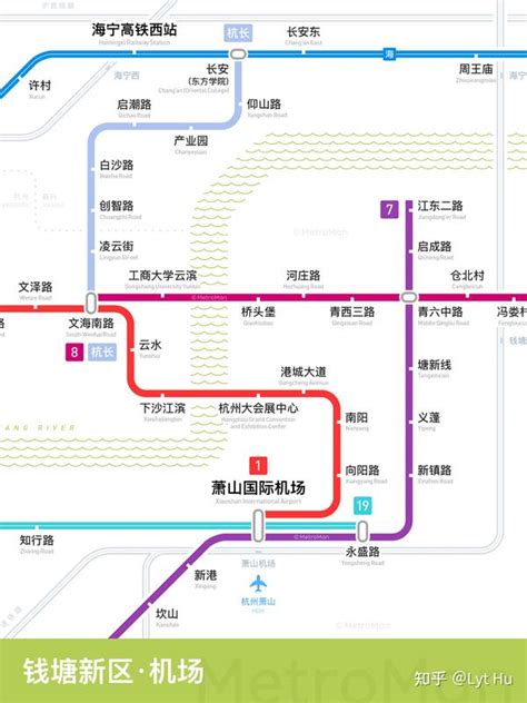 杭州轨道交通线路图(四期地铁建设规划) - 知乎