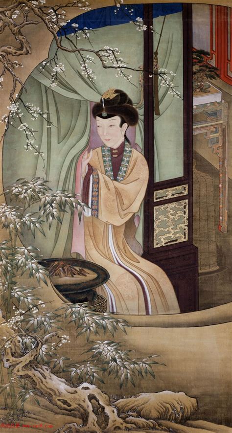故宫藏画里的“她”：或乘鸾或理妆或听阮_文化频道_中华网