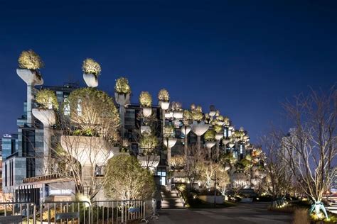 上海大洋晶典·天安千树照明设计-数艺网