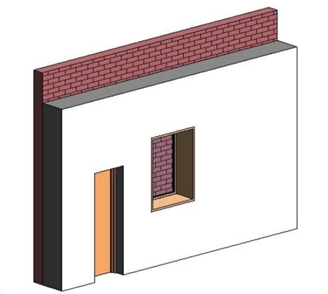Revit建模中在两面墙贴在一起如何插入门窗及隐框玻璃？-羽兔网