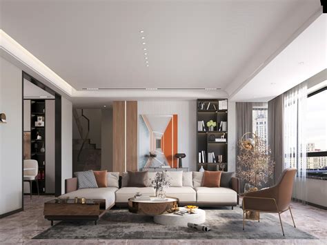 新中式—别墅|空间|室内设计|林悦室内设计 - 原创作品 - 站酷 (ZCOOL)