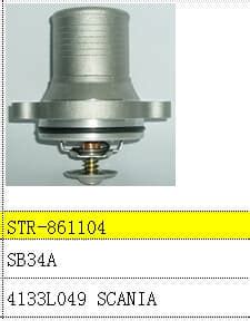 For SCANIA Thermostat and Thermostat Housing 4133L049 | tradekorea