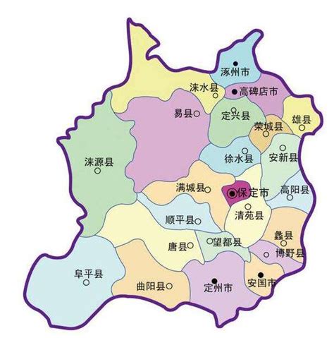 保定市地名_河北省保定市行政区划 - 超赞地名网