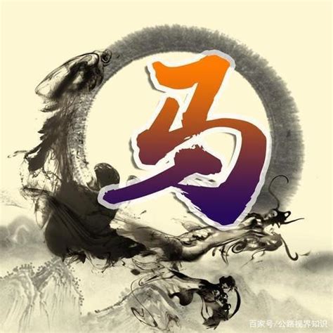 非主流马字头像