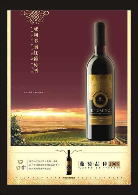 葡萄酒宣传海报模板素材-正版图片401407079-摄图网