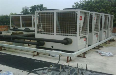 美的商用中央空调 风冷热泵模块机组 130水机模块 LSQWRF130M/AN1-W